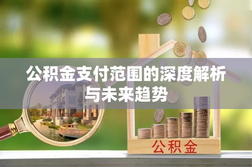 连云公积金支付范围的深度解析与未来趋势