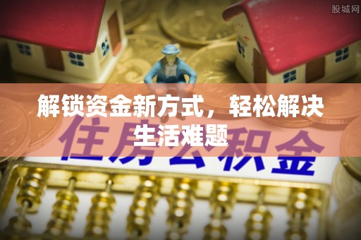 连云解锁资金新方式，轻松解决生活难题