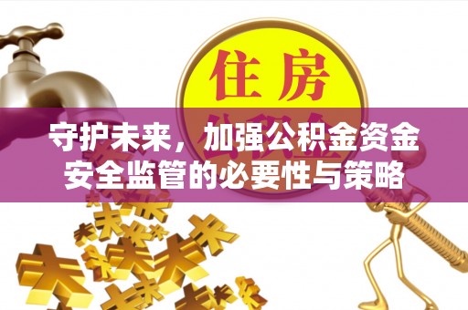 连云守护未来，加强公积金资金安全监管的必要性与策略