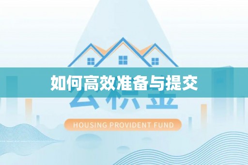连云如何高效准备与提交